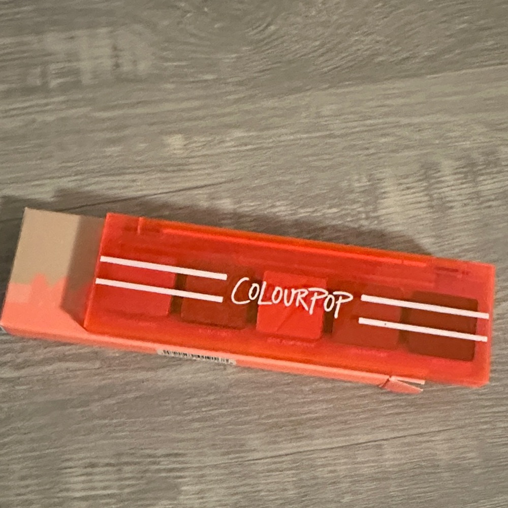 NWOT Colourpop Eyeshadow Palette - Cream, Brown, Pink - Picture 3 of 4